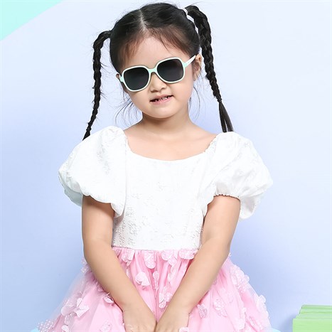 Mắt kính thời trang Trẻ em Kitten 11022-C8 Màu Xanh lá