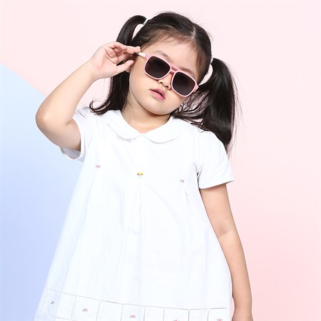 Mắt kính thời trang Trẻ em Kitten 11025-C6 Màu Hồng phấn