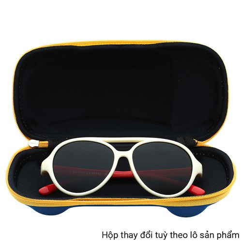 Mắt kính thời trang Trẻ em Kitten 11011-C4 Màu Trắng