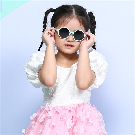 Mắt kính thời trang Trẻ em Kitten 11023-C11 Màu Xanh Dương