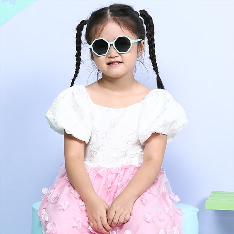 Mắt kính thời trang Trẻ em Kitten 11023-C11 Màu Xanh Dương