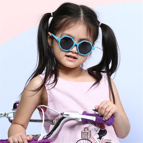 Mắt kính thời trang Trẻ em Kitten 11023-C9 Màu Xanh Dương