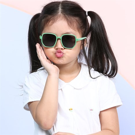 Mắt kính thời trang Trẻ em Kitten 11024-C8 Màu Xanh lá