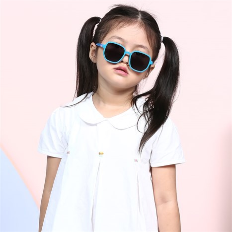 Mắt kính thời trang Trẻ em Kitten 11024-C9 Màu Xanh Dương