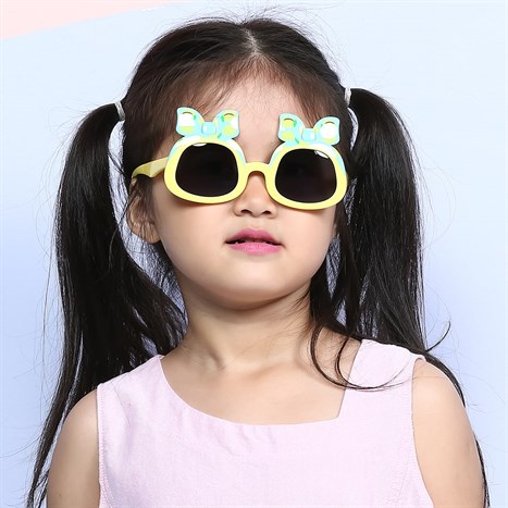 Mắt kính thời trang Trẻ em Kitten 11041-C10 Màu Vàng