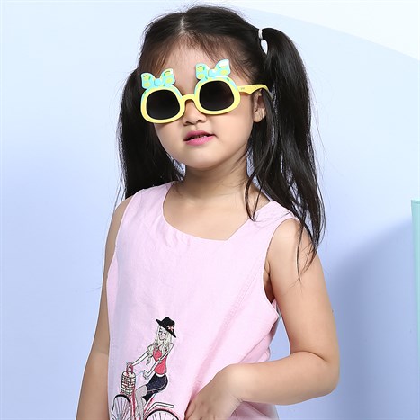 Mắt kính thời trang Trẻ em Kitten 11041-C10 Màu Vàng