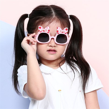Mắt kính thời trang Trẻ em Kitten 11041-C6 Màu Hồng phấn