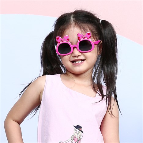 Mắt kính thời trang Trẻ em Kitten 11041-C5 Màu Hồng