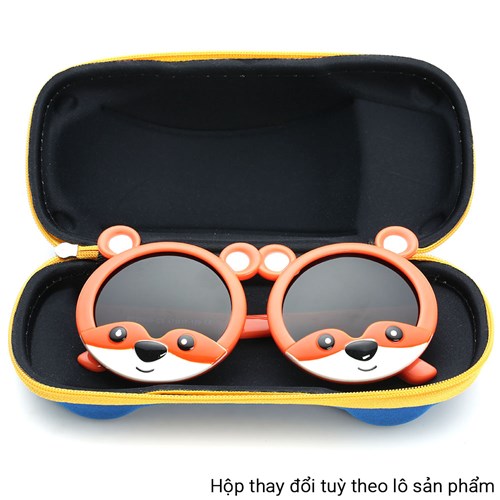 Mắt kính thời trang Trẻ em Kitten 22039-C3 Màu Cam đậm