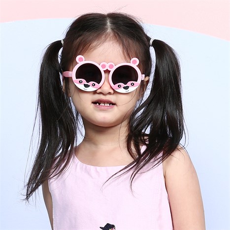 Mắt kính thời trang Trẻ em Kitten 22039-C6 Màu Hồng phấn