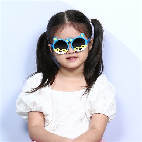 Mắt kính thời trang Trẻ em Kitten 22039-C9 Màu Xanh Dương