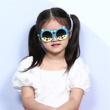 Mắt kính thời trang Trẻ em Kitten 22039-C9 Màu Xanh Dương