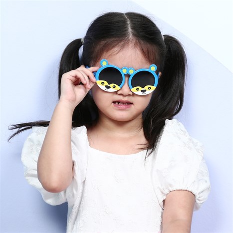 Mắt kính thời trang Trẻ em Kitten 22039-C9 Màu Xanh Dương