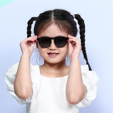 Mắt kính thời trang Trẻ em Kitten 11037-C12 Màu Đen