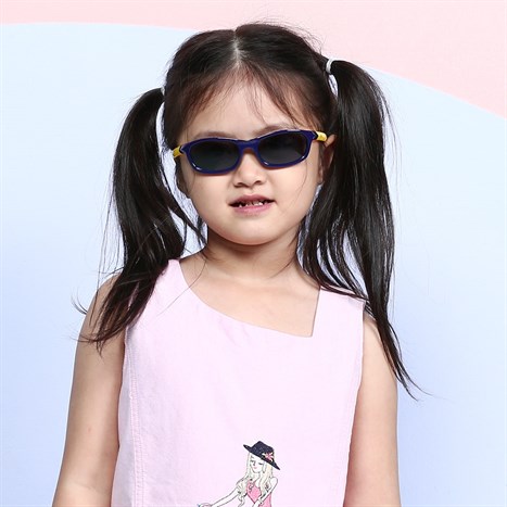 Mắt kính thời trang Trẻ em Kitten 1511-C7 Màu Xanh da trời