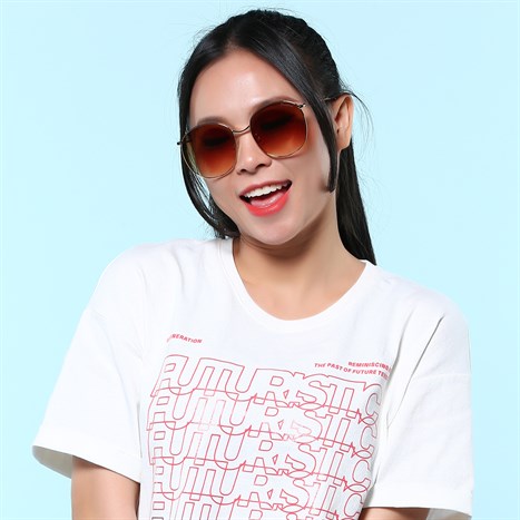 Mắt kính thời trang Nữ Firebird CF58031-60-C1 Màu Vàng