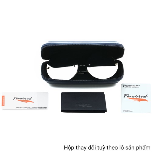 Mắt kính thời trang Unisex Firebird CF58034-60-C1 Màu Đen