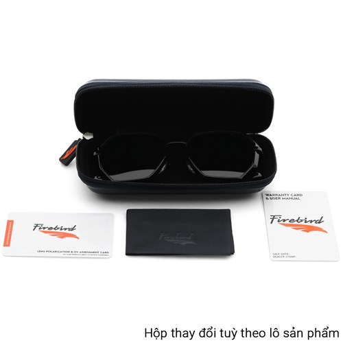 Mắt kính thời trang Unisex Firebird CF59008-60-C1 Màu Đen