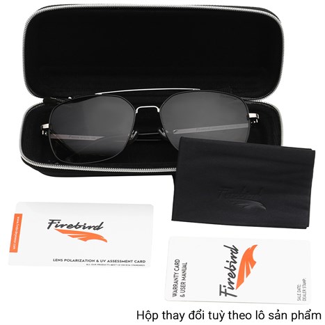 Mắt kính thời trang Unisex Firebird F92226-57-C45 Màu Đen