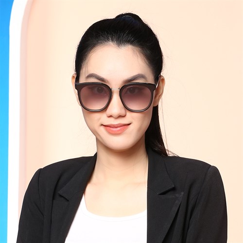 Mắt kính thời trang Nữ Dora 6225-C1 Màu Đen