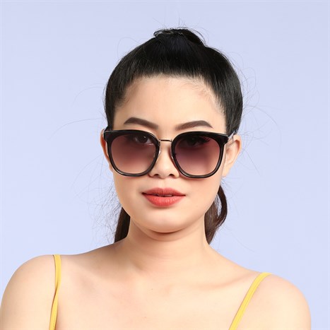 Mắt kính thời trang Nữ Dora 6225-C4 Màu Đen