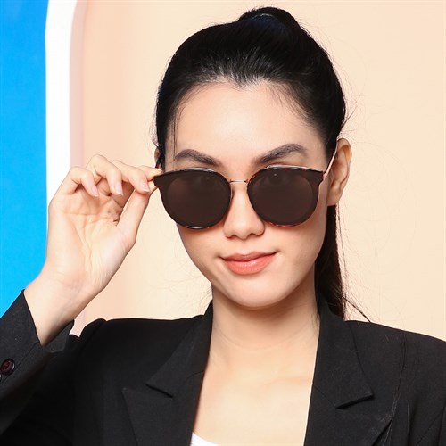 Mắt kính thời trang Nữ Dora 6226-C4 Màu Đen - Đỏ