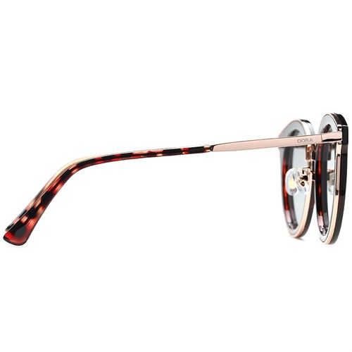 Mắt kính thời trang Nữ Dora 6226-C4 Màu Đen - Đỏ