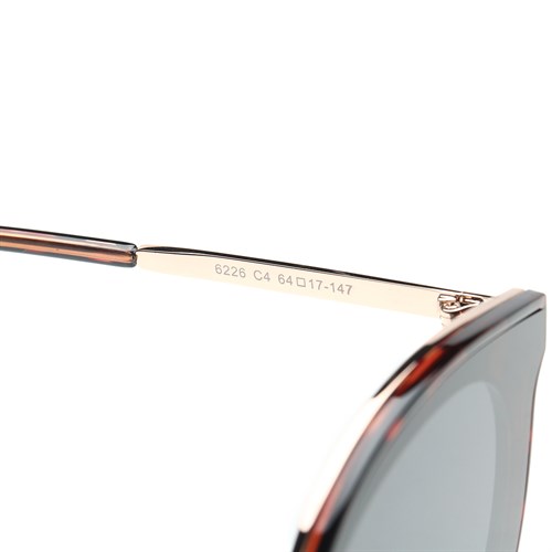 Mắt kính thời trang Nữ Dora 6226-C4 Màu Đen - Đỏ