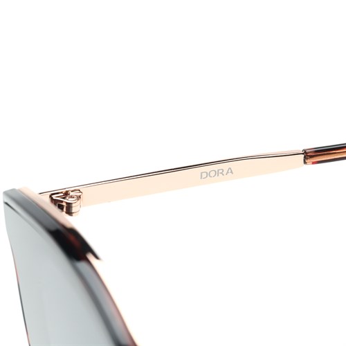 Mắt kính thời trang Nữ Dora 6226-C4 Màu Đen - Đỏ