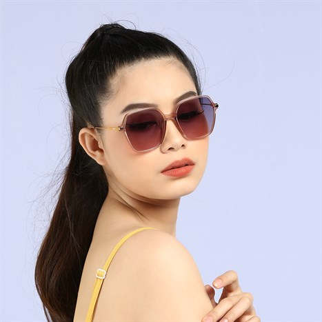Mắt kính thời trang Nữ Dora 6232-C4 Màu Trắng - Cam