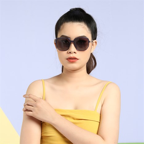 Mắt kính thời trang Nữ Dora 6235-C3 Màu Xanh dương nhạt