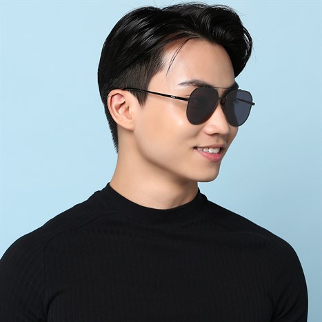 Mắt kính thời trang Nam Dora 7106-C1 Màu Đen