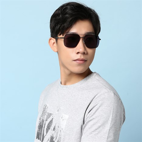 Mắt kính thời trang Nam Dora 7108-C1 Màu Đen