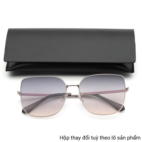 Mắt kính thời trang Nữ Dora 7112-C4 Màu Hồng Gold