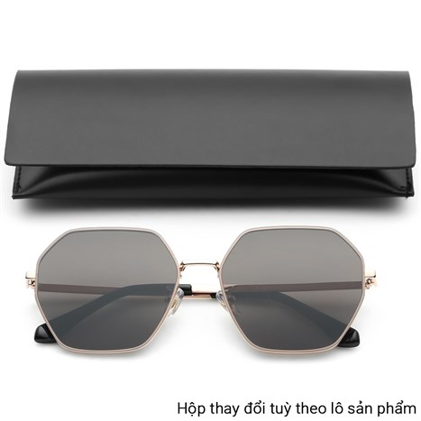 Mắt kính thời trang Nữ Dora 7113-C1 Màu Hồng Gold