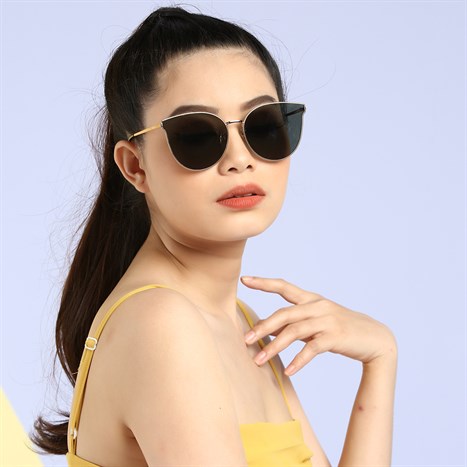 Mắt kính thời trang Nữ Dora 7116-C2 Màu Hồng Gold