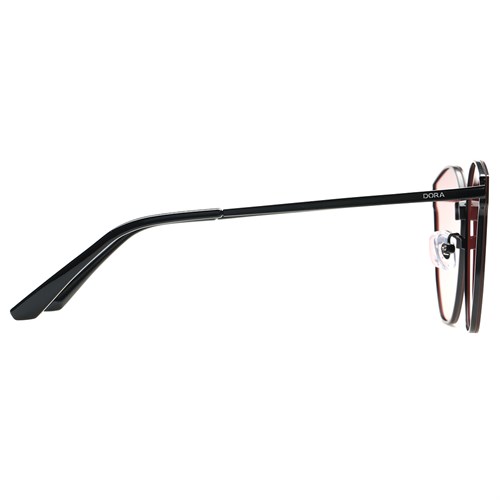 Mắt kính thời trang Nữ Dora 7117-C3 Màu Đen