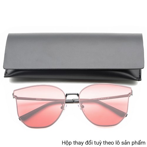 Mắt kính thời trang Nữ Dora 7117-C3 Màu Đen