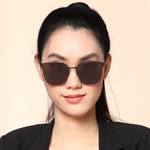 Mắt kính thời trang Nữ Dora 7118-C1 Màu Đen