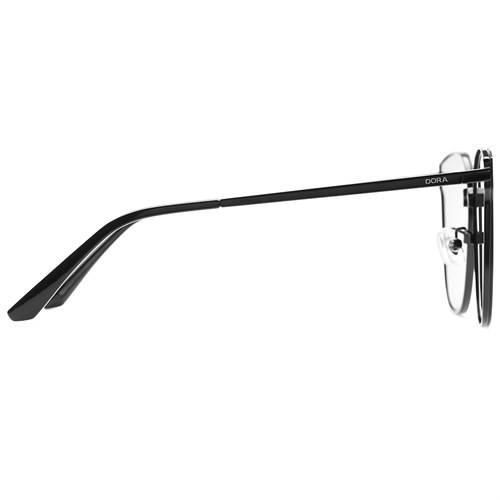 Mắt kính thời trang Nữ Dora 7118-C1 Màu Đen