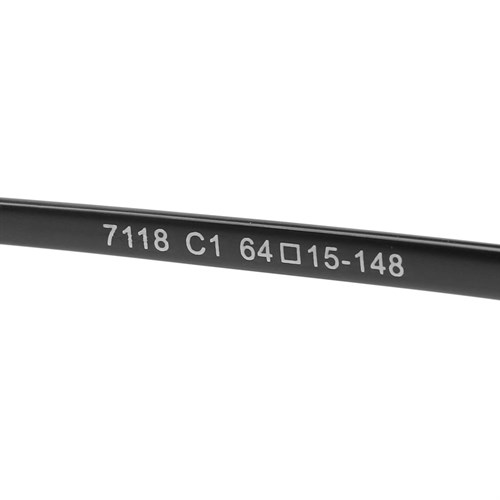 Mắt kính thời trang Nữ Dora 7118-C1 Màu Đen