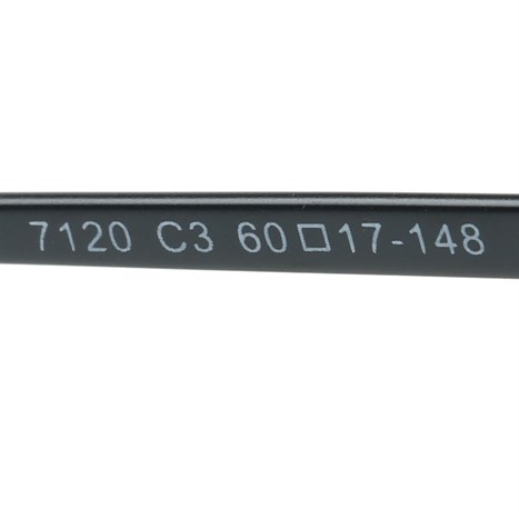 Mắt kính thời trang Nam Dora 7120-C3 Màu Đen