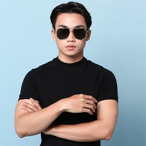 Mắt kính thời trang Nam Dora 7137-C3 Màu Vàng