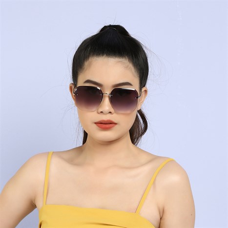 Mắt kính thời trang Nữ Dora 7139-C2 Màu Bạc