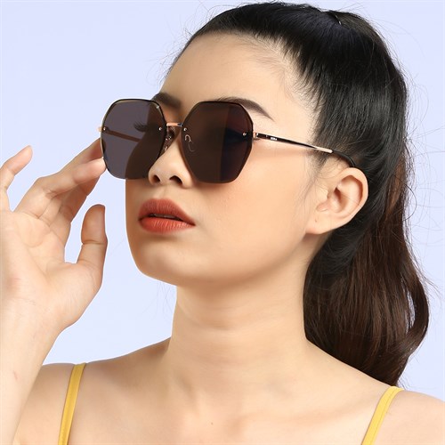 Mắt kính thời trang Nữ Dora 7141-C1 Màu Vàng