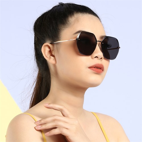 Mắt kính thời trang Nữ Dora 7141-C1 Màu Vàng