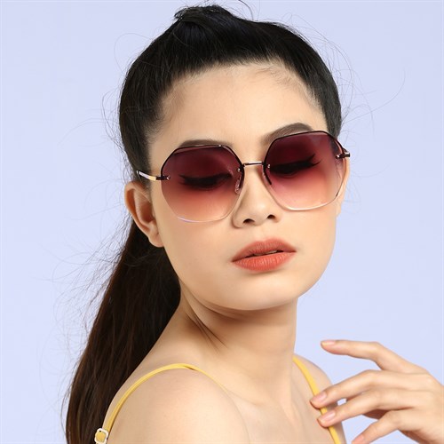 Mắt kính thời trang Nữ Dora 7141-C4 Màu Vàng