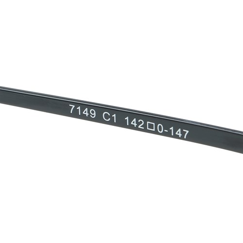 Mắt kính thời trang Unisex Dora 7149-C1 Màu Đen