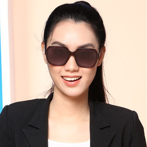 Mắt kính thời trang Nữ Dora 6216-C3 Màu Đen - Đỏ