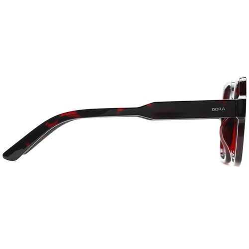 Mắt kính thời trang Nữ Dora 6216-C3 Màu Đen - Đỏ